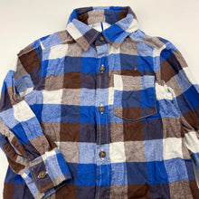 Load image into Gallery viewer, Boys Carters, brushed cotton long sleeve shirt, GUC, size 2,  