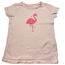Load image into Gallery viewer, Girls Anko, pink cotton t-shirt / top, flamingo, EUC, size 7,  