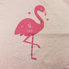 Load image into Gallery viewer, Girls Anko, pink cotton t-shirt / top, flamingo, EUC, size 7,  
