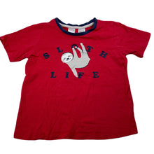 Load image into Gallery viewer, Boys Brilliant Basics, cotton pyjama t-shirt / top, GUC, size 5,  