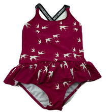 Load image into Gallery viewer, Girls TINY TRIBE, swim one-piece, birds, EUC, size 7,  