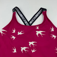 Load image into Gallery viewer, Girls TINY TRIBE, swim one-piece, birds, EUC, size 7,  