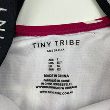 Load image into Gallery viewer, Girls TINY TRIBE, swim one-piece, birds, EUC, size 7,  