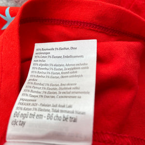 unisex Cotton On, Christmas soft feel pyjama t-shirt / top, NEW, size 2,  