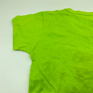 Boys Cotton Totem, green cotton t-shirt / top, NEW, size 5,  