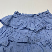 Load image into Gallery viewer, Girls H&amp;M, lightweight cotton tiered skirt, elasticated, FUC, size 2,  