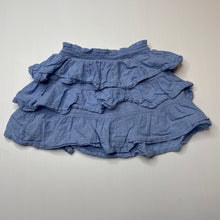 Load image into Gallery viewer, Girls H&amp;M, lightweight cotton tiered skirt, elasticated, FUC, size 2,  
