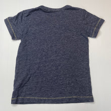 Load image into Gallery viewer, Boys Next, navy marle t-shirt / top, surf, GUC, size 2-3,  