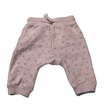 Load image into Gallery viewer, Girls Sprout, pink fleece lined pants, elasticated, GUC, size 000,  