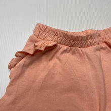 Load image into Gallery viewer, Girls Dymples, lightweight organic cotton shorts, elasticated, EUC, size 000,  