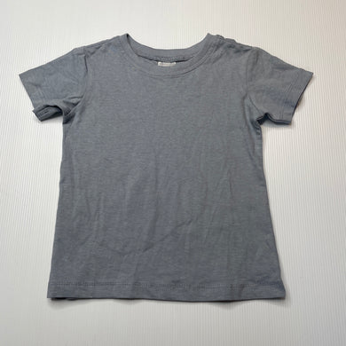 Boys Anko, blue cotton t-shirt / top, EUC, size 1,  