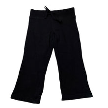 Load image into Gallery viewer, Girls Target, black cotton pants, elasticated, Inside leg: 31cm, EUC, size 1,  