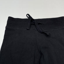Load image into Gallery viewer, Girls Target, black cotton pants, elasticated, Inside leg: 31cm, EUC, size 1,  
