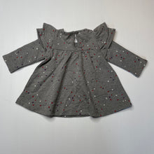 Load image into Gallery viewer, Girls First Impressions, long sleeve casual dress, EUC, size 000, L: 31cm