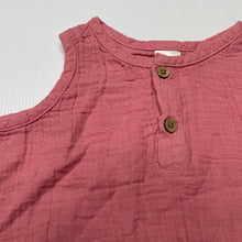 Load image into Gallery viewer, Girls Anko, pink crinkle cotton summer top, GUC, size 1,  
