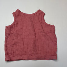 Load image into Gallery viewer, Girls Anko, pink crinkle cotton summer top, GUC, size 1,  