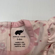 Load image into Gallery viewer, Girls Monica + Andy, organic cotton blend romper, EUC, size 00,  