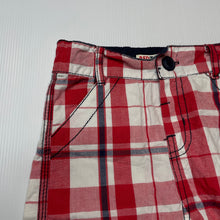 Load image into Gallery viewer, Boys RED TAG BABY, lightweight cotton shorts, adjustable, EUC, size 0,  