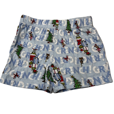 unisex Dr Seuss, The Grinch cotton pyjama shorts, elasticated, GUC, size 2,  