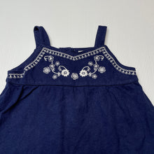 Load image into Gallery viewer, Girls Target, embroidered cotton summer top, EUC, size 1,  