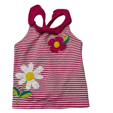 Girls Mayoral, striped stretchy summer top, GUC, size 0,  