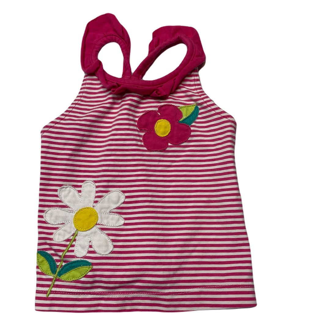 Girls Mayoral, striped stretchy summer top, GUC, size 0,  