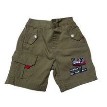 Load image into Gallery viewer, Boys Baby Baby, khaki shorts, elasticated, EUC, size 000,  