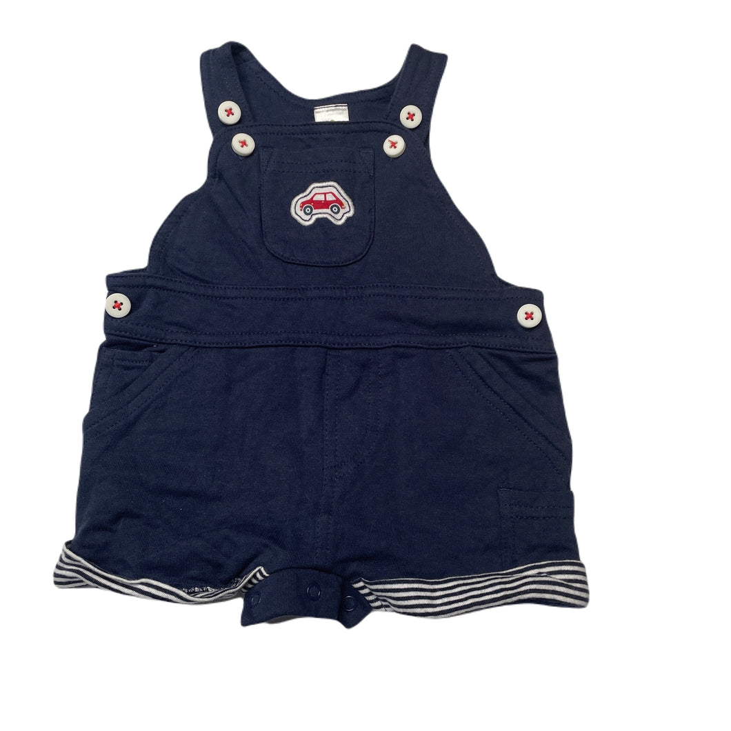 Boys Dymples, navy cotton overalls / shortalls, EUC, size 0000,  