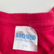 Load image into Gallery viewer, Girls LIQUID, pink cotton t-shirt / top, EUC, size 8-10,  