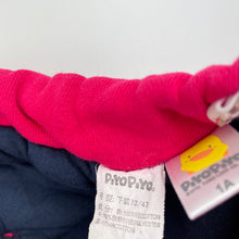 Load image into Gallery viewer, Girls PiYO, wadded casual pants, adjustable, Inside leg: 24cm, EUC, size 1,  