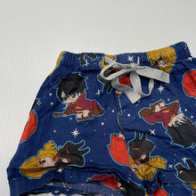 Load image into Gallery viewer, Girls Peter Alexander, Harry Potter lightweight cotton pyjama shorts, FUC, size 3,  