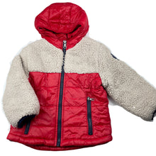 Load image into Gallery viewer, Boys Original Marines, hooded jacket / coat, mark on front, FUC, size 2-3,  