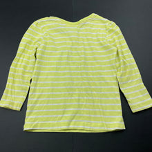 Load image into Gallery viewer, Girls Mango, striped cotton long sleeve top, GUC, size 2,  