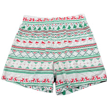 Load image into Gallery viewer, Girls Target, Christmas pyjama shorts, elasticated, GUC, size 8,  