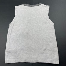 Load image into Gallery viewer, Boys Obaibi, grey knitted vest / sweater, GUC, size 2,  