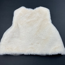 Load image into Gallery viewer, Girls Baby Baby, soft feel faux fur vest, EUC, size 000,  