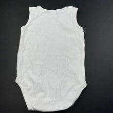 Load image into Gallery viewer, unisex Target, organic cotton bodysuit / romper, GUC, size 0,  