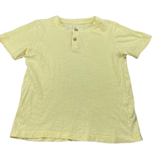 Load image into Gallery viewer, Boys KID, organic cotton henley t-shirt / top, FUC, size 5,  
