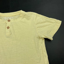 Load image into Gallery viewer, Boys KID, organic cotton henley t-shirt / top, FUC, size 5,  