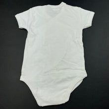 Load image into Gallery viewer, unisex Prenatal, white cotton bodysuit / romper, GUC, size 00,  