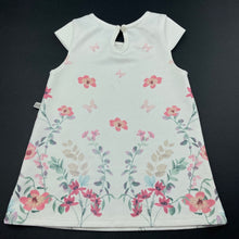 Load image into Gallery viewer, Girls Teddy Boom, lightweight floral dress, small marks on back, FUC, size 00, L: 33cm