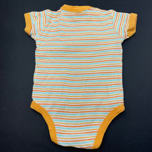 Load image into Gallery viewer, unisex Prenatal, striped cotton bodysuit / romper, FUC, size 00,  