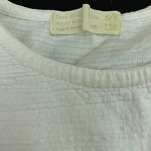 Load image into Gallery viewer, Girls Zara, white cut-out waist dress, small marks, FUC, size 5-6, L: 55cm