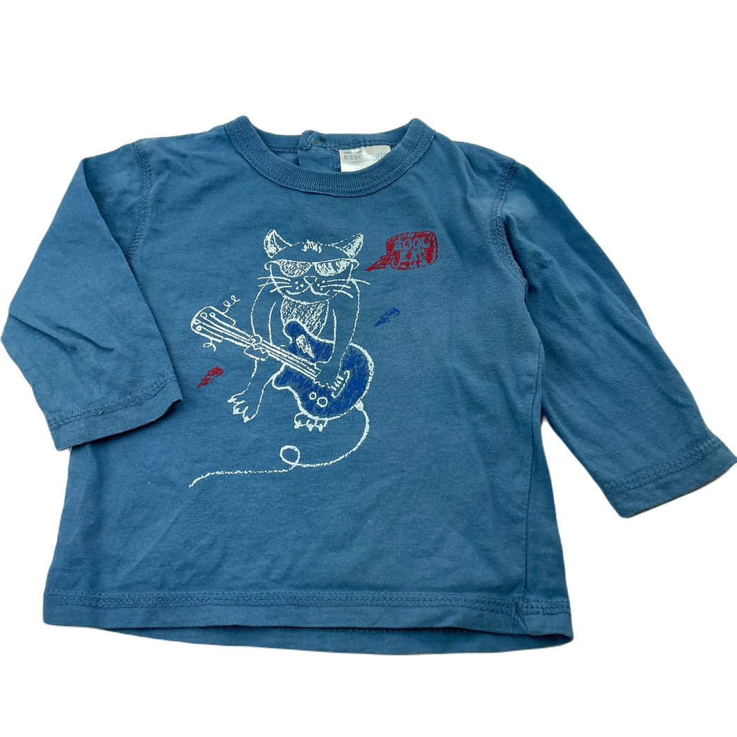 Boys Essentials, cotton long sleeve top, FUC, size 00,  