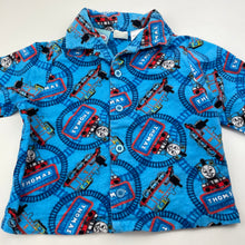 Load image into Gallery viewer, Boys Thomas &amp; Friends, flannel cotton pyjama top, GUC, size 2,  