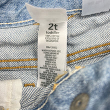 Load image into Gallery viewer, Boys Carters, straight fit denim jeans, adjustable, Inside leg: 31cm, GUC, size 2,  