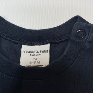 Boys POLARN O. PYRET, navy t-shirt / top, GUC, size 0,  