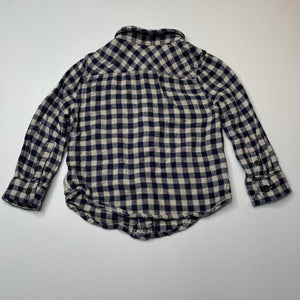 Boys Cotton On, checked long sleeve shirt, GUC, size 3,  