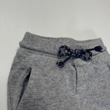 Load image into Gallery viewer, Boys purebaby, grey organic cotton track pants, elasticated, GUC, size 0,  