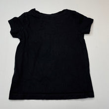 Load image into Gallery viewer, Girls Anko, black cotton t-shirt / top, EUC, size 3,  